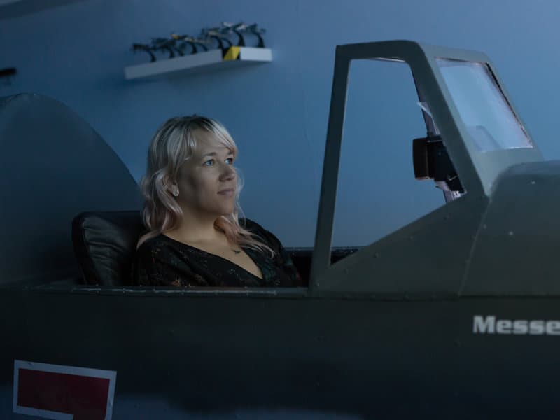 Bojový letecký simulátor letounu Messerschmitt Bf 109