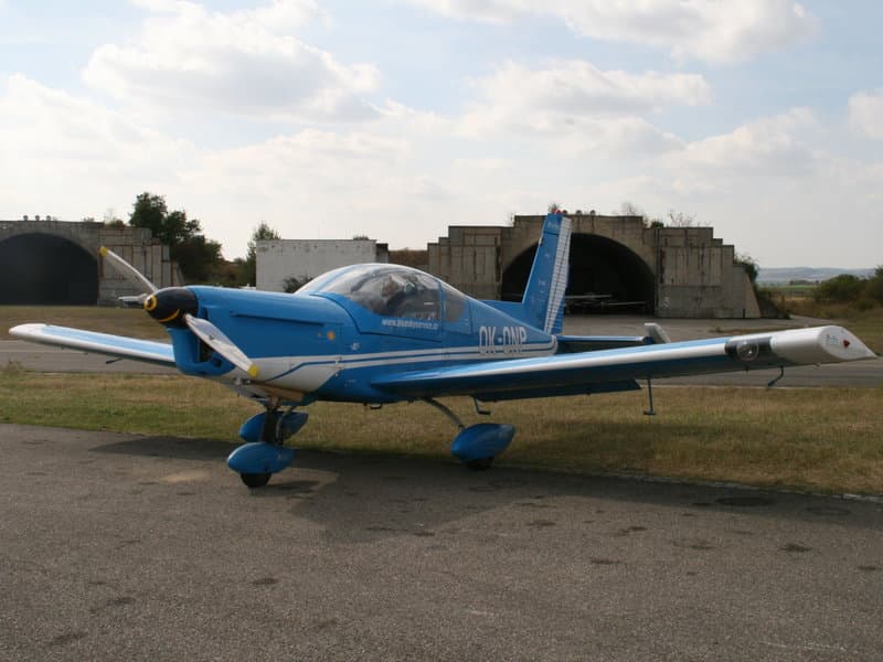 Let akrobatickým letadlem