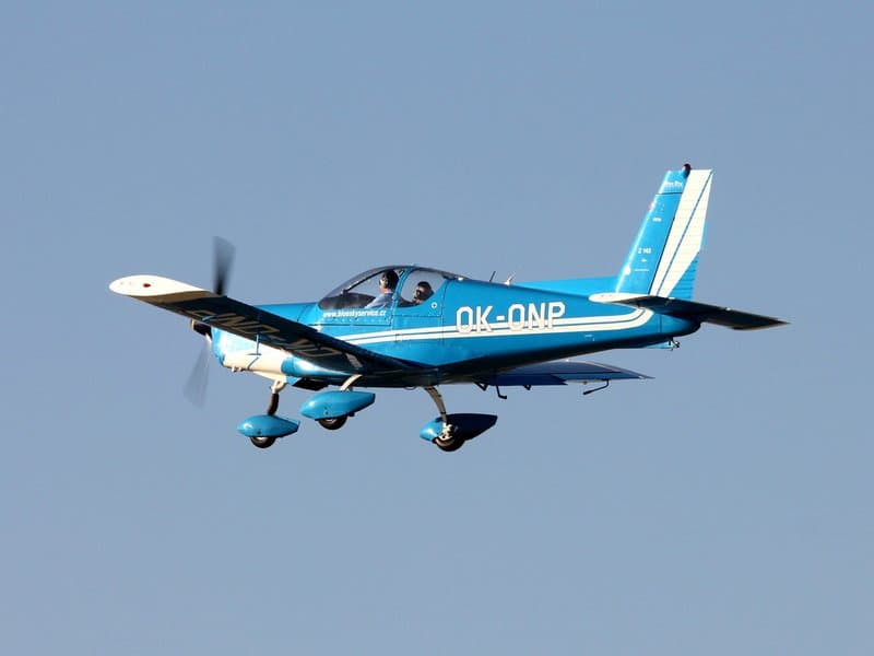 Let akrobatickým letadlem