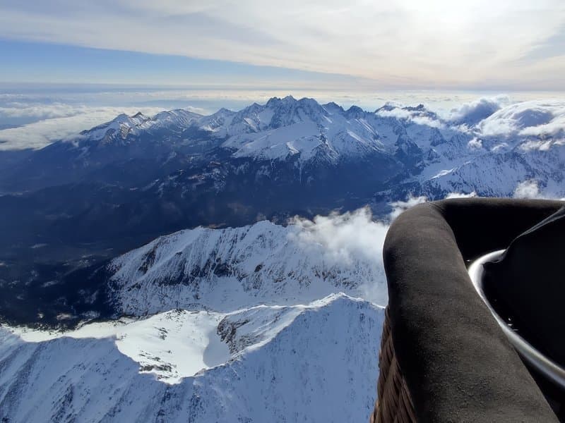 Let balónem - Vysoké Tatry