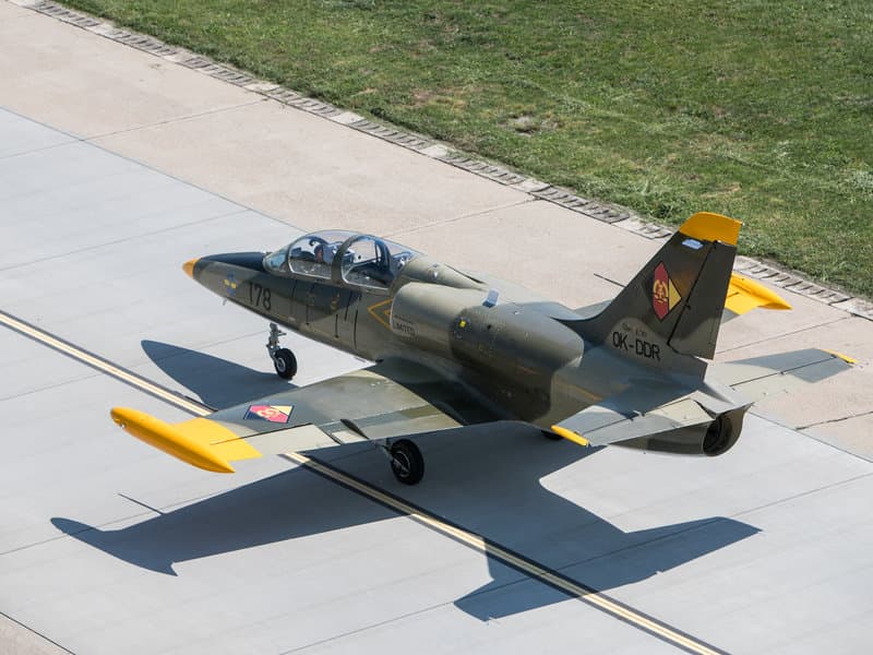 Let stíhačkou L-39 Albatros