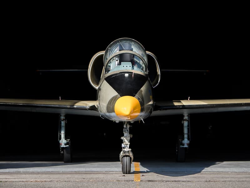 Let stíhačkou L-39 Albatros