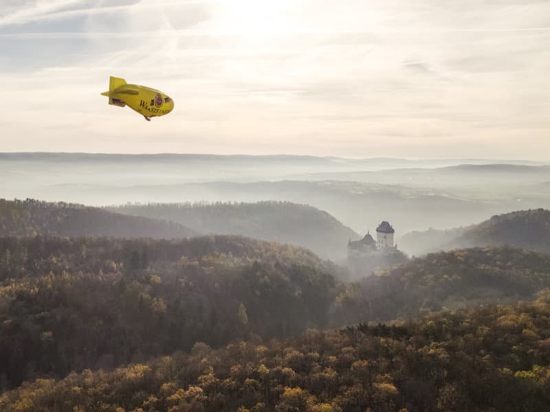 Exkluzivní let vzducholodí