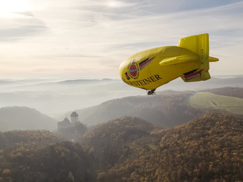 Exkluzivní let vzducholodí