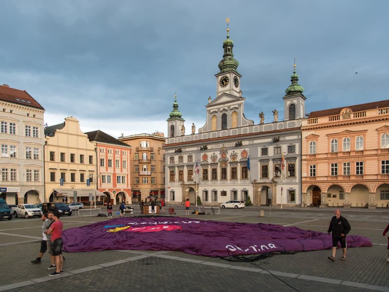 Privátní let balónem s ubytováním