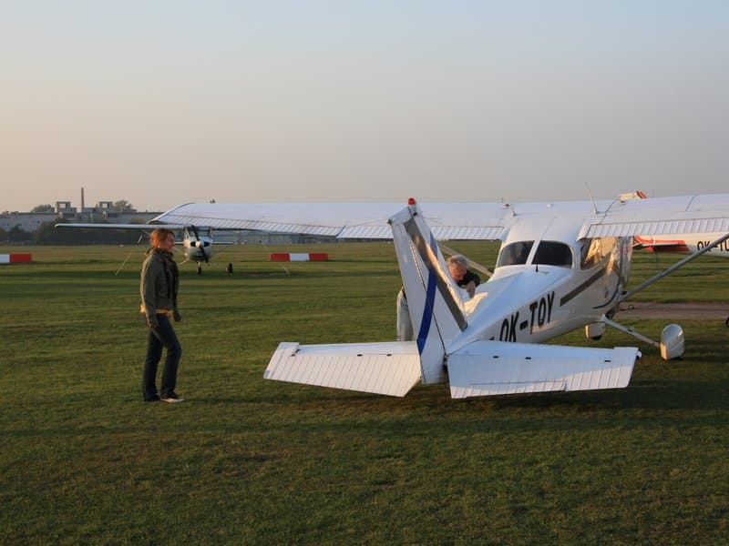 Romantický let letadlem pro dva