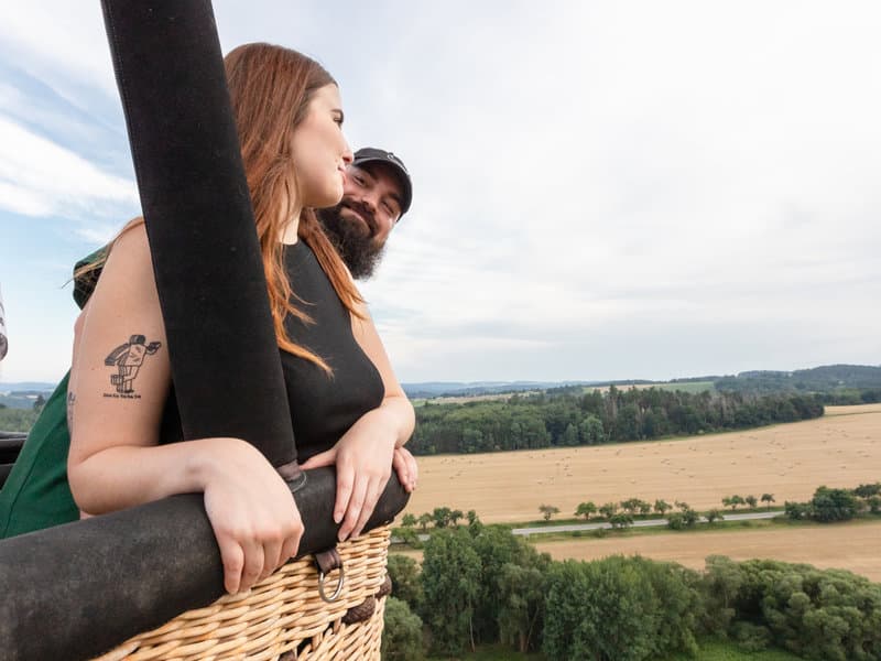 Soukromý let balónem pro dva