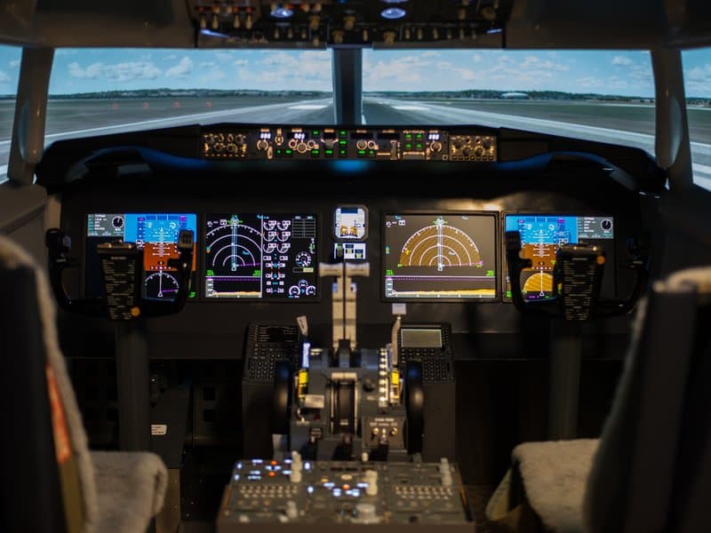 Simulátor letadla Boeing 737 MAX