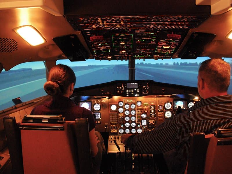 Certifikovaný simulátor dopravního letadla ATR 72