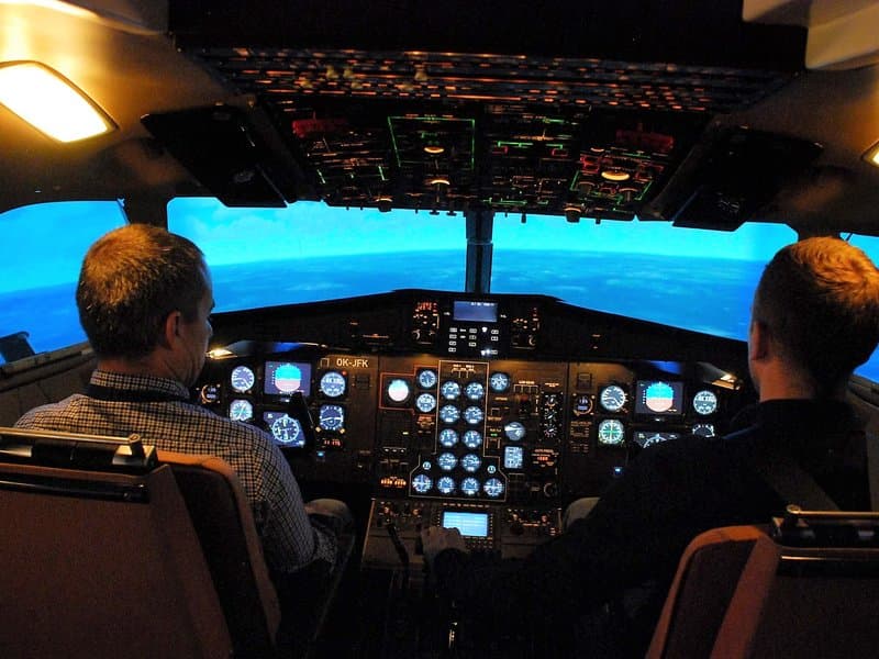 Certifikovaný simulátor dopravního letadla ATR 72