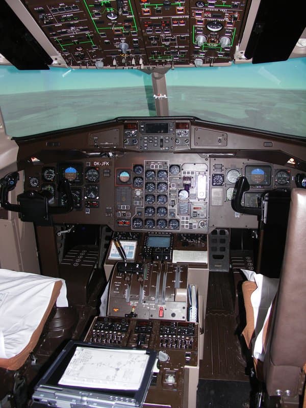 Certifikovaný simulátor dopravního letadla ATR 72