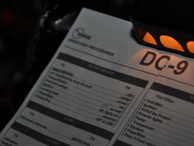 Simulátor dopravního letadla Douglas