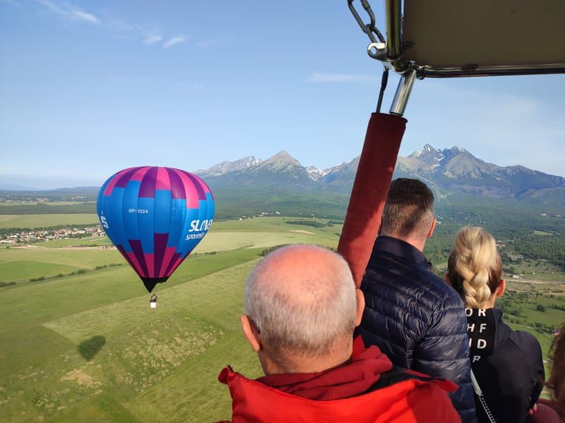 Let balónem během Slovak Balloon Cup 2026