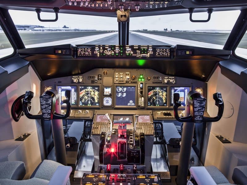 Simulátor letadla Boeing 737