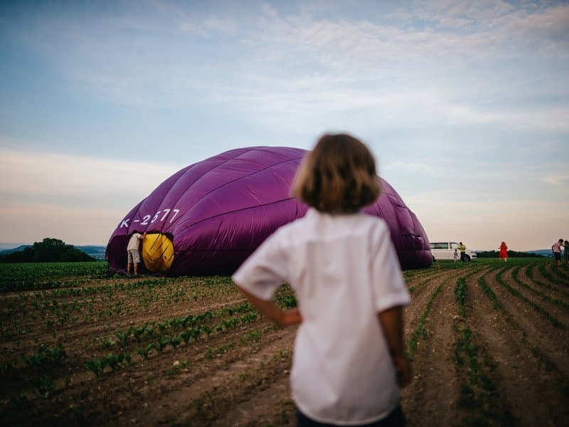 Svatba v balónu