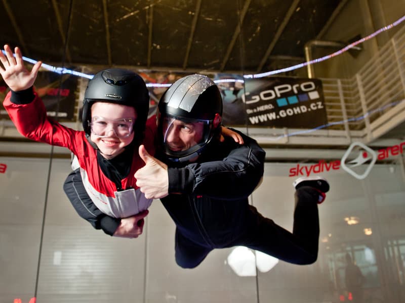 Větrný tunel pro děti