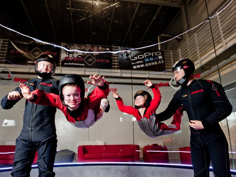 Větrný tunel pro děti