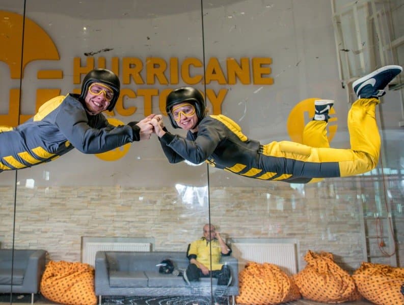 Větrný tunel pro dva