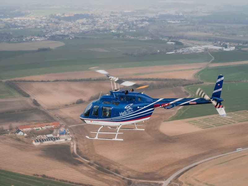 Vyhlídkový let vrtulníkem