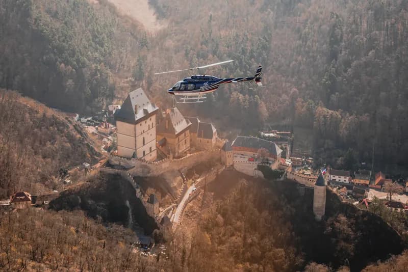 Vyhlídkový let vrtulníkem