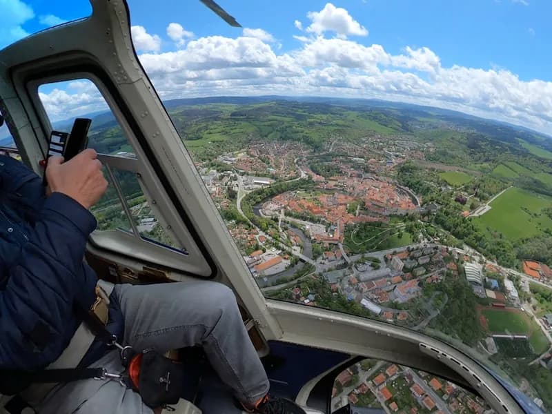Vyhlídkový let vrtulníkem