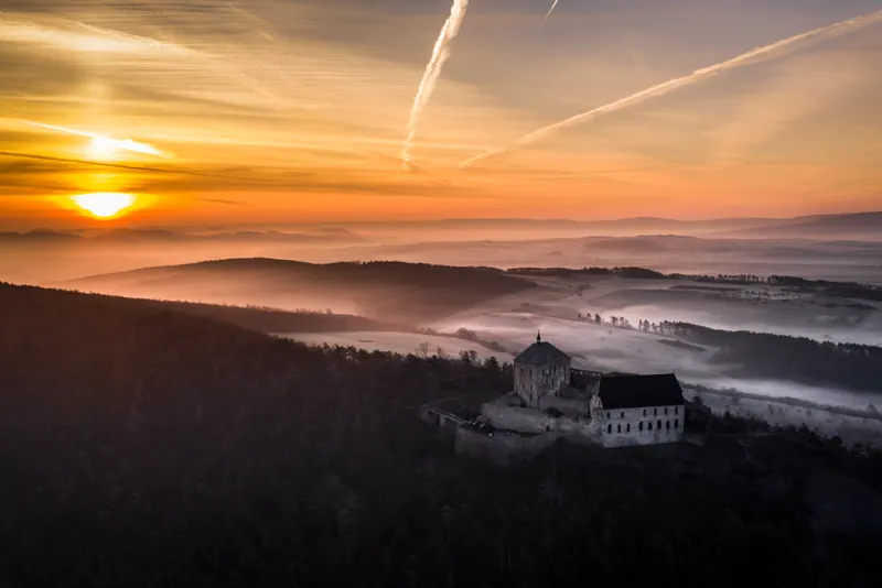 Let vrtulníkem nad památkami